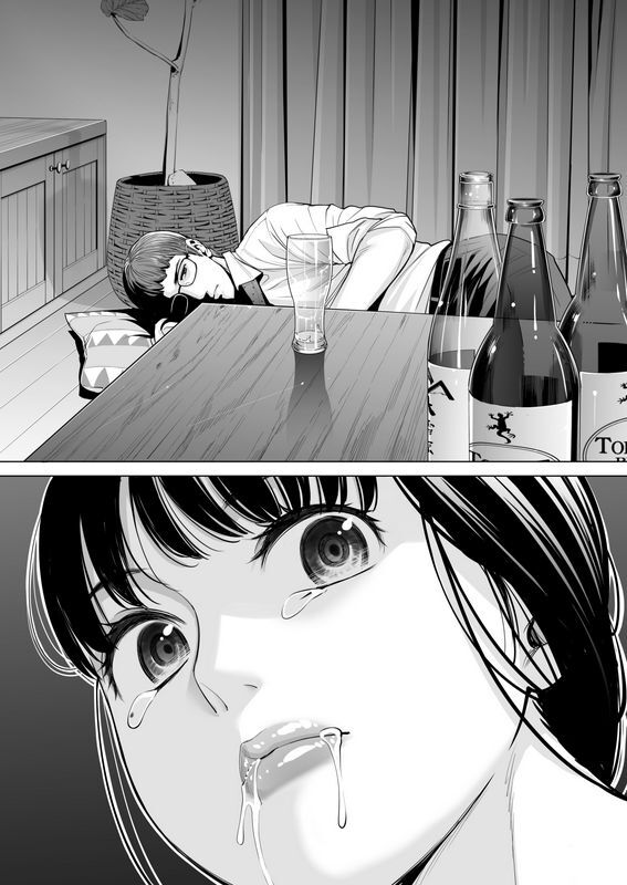 月夜のみだれ酒_～人妻は酔い溃れた夫の侧で同僚に寝取られる～前编